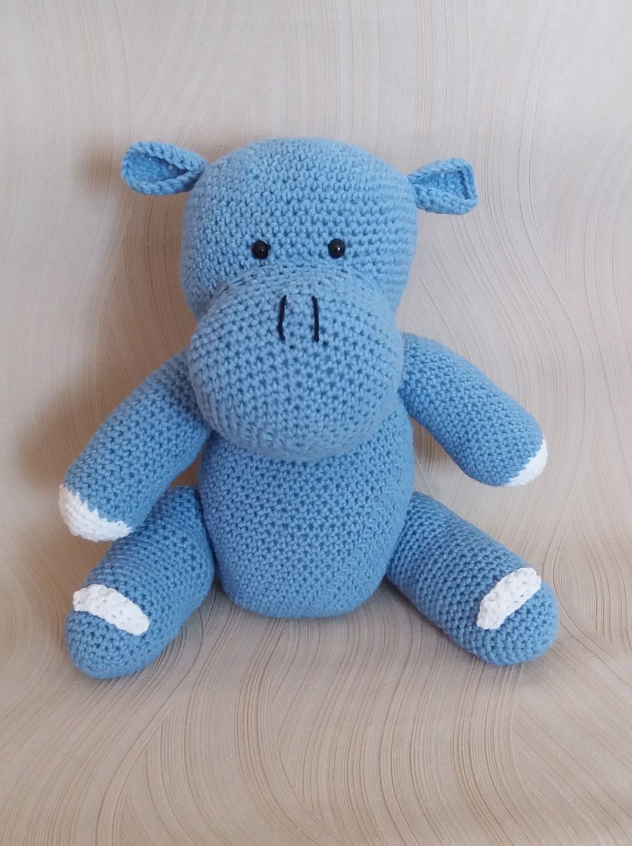 NÁVOD - Háčkovaný Hrošík