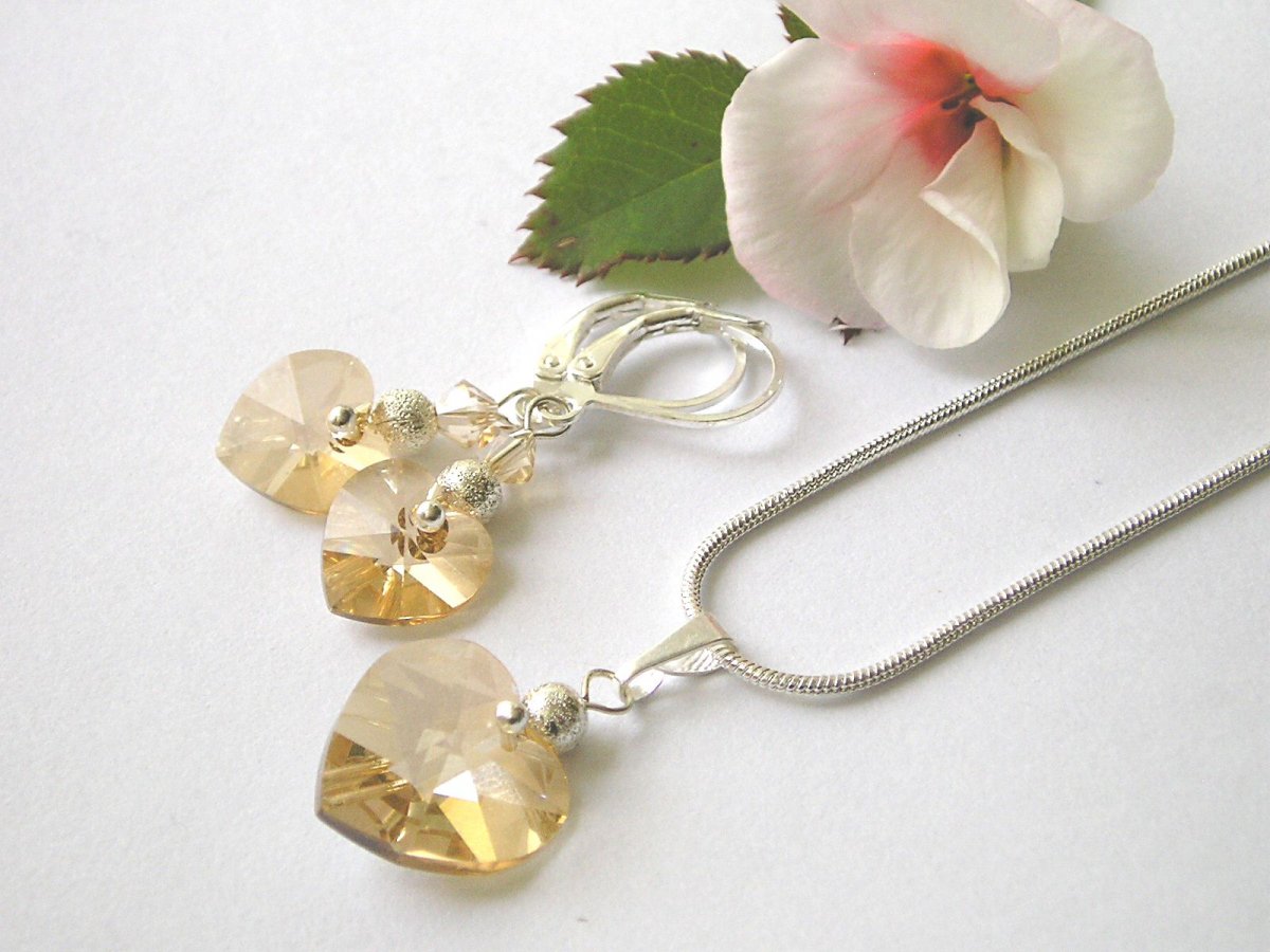 Swarovski sada Golden Shadow