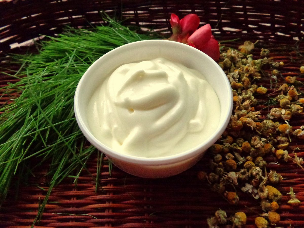 Přírodní krém heřmánek a měsíček na citlivou pleť