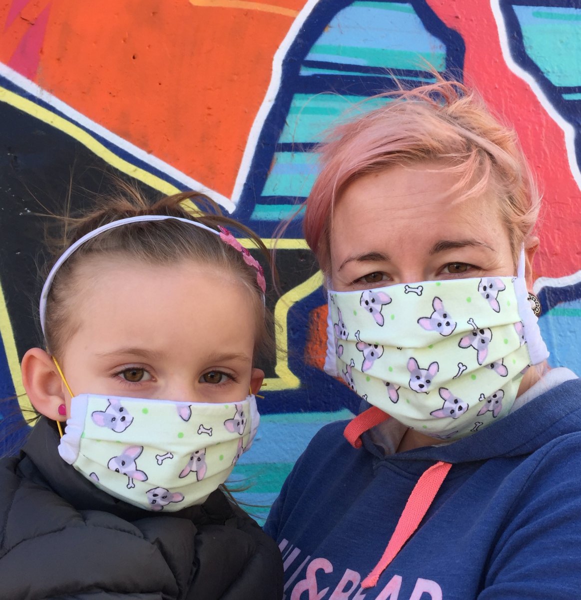 Výhodná sada - 2 roušky pejskové