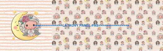 Panel - varianta bavlna,úplet či letní softshell  50x145cm/úplet 157cm, 139cm soft   224-193