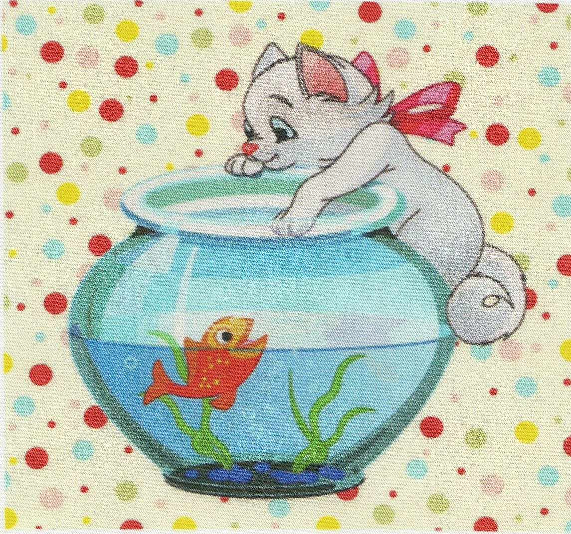 BAVLNĚNÝ PANEL -   13,5 X 14 cm DM31