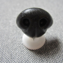 Bezpečnostní nos, černá barva, 21mm / G / 