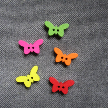 Knoflíky - motýl, 5ks