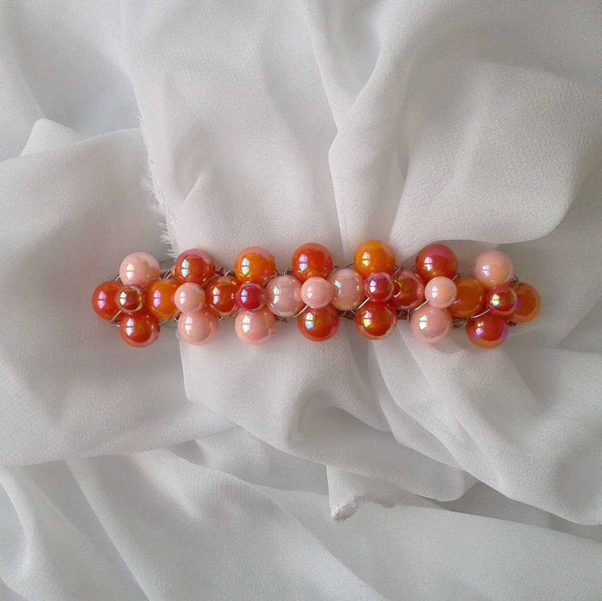 Francouzská spona barevná (1038)