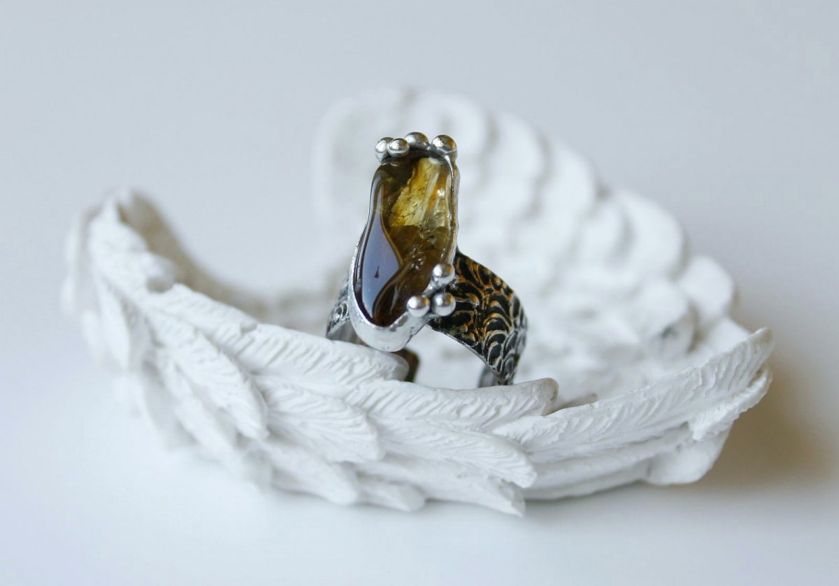 Alexis .. ( jantarový citrín )