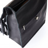 Kožený batoh s třásněmi MF C1 - černý