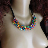 Náhrdelník -barevná perleť