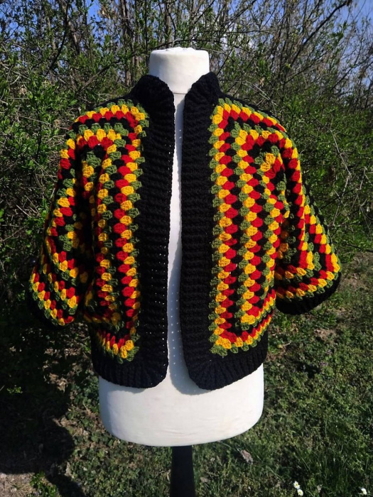 Hexagon Kabátek Rastafari