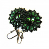 Dark moss green
