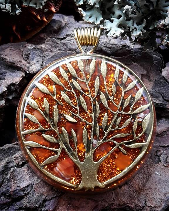 Orgonit - Strom života s Karneolem