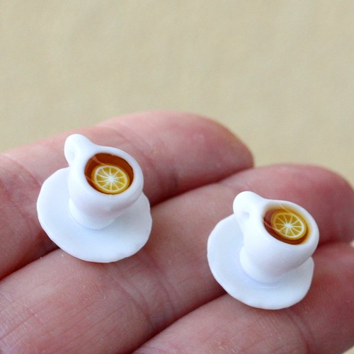 čaj s citrónem .. pecičky