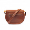 Kožená kabelka midi M B1 - hnědá