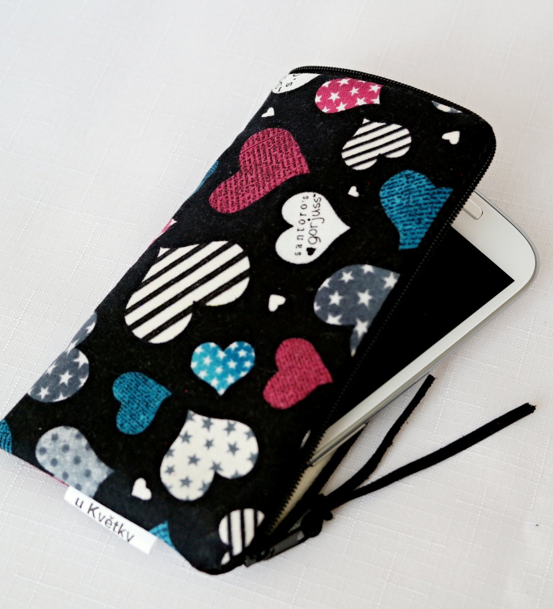 GORJUSS SRDÍČKA - obal na mobil