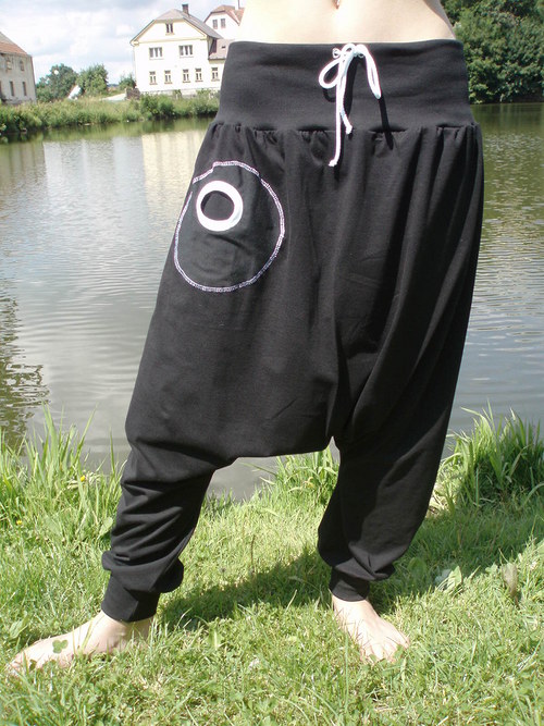 Turecké kalhoty -dlouhé