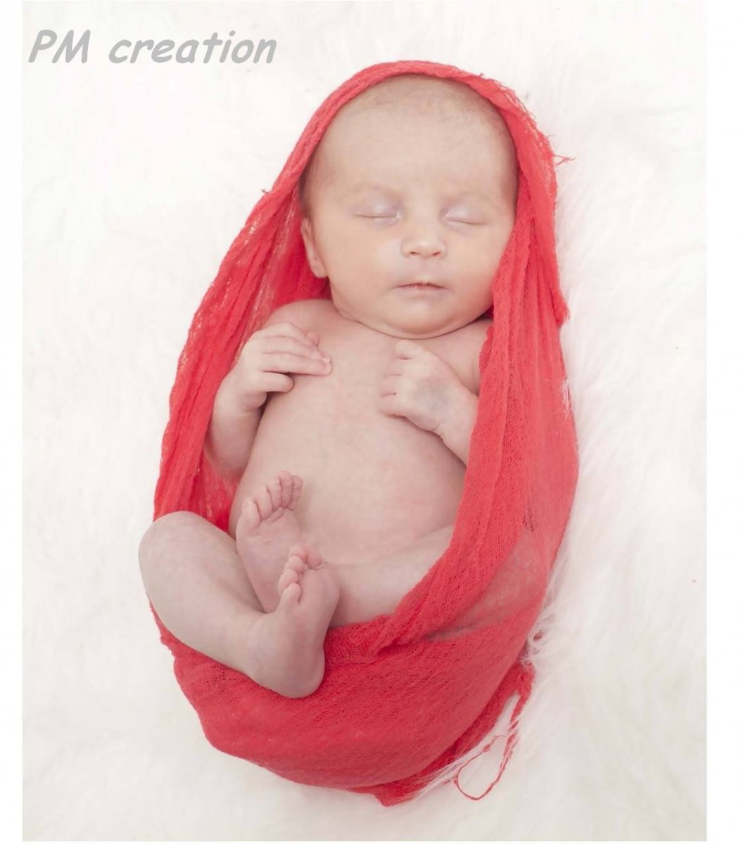 Wrap-dečka na focení miminek  korálová