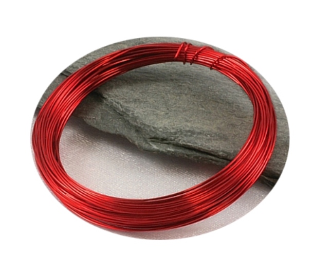 Červený drát 0,3/5m