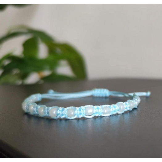 Náramek Shamballa s korálky