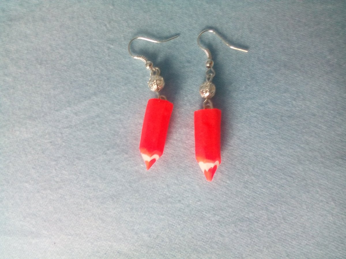 Neon pastelka růžová s perličkou fimo