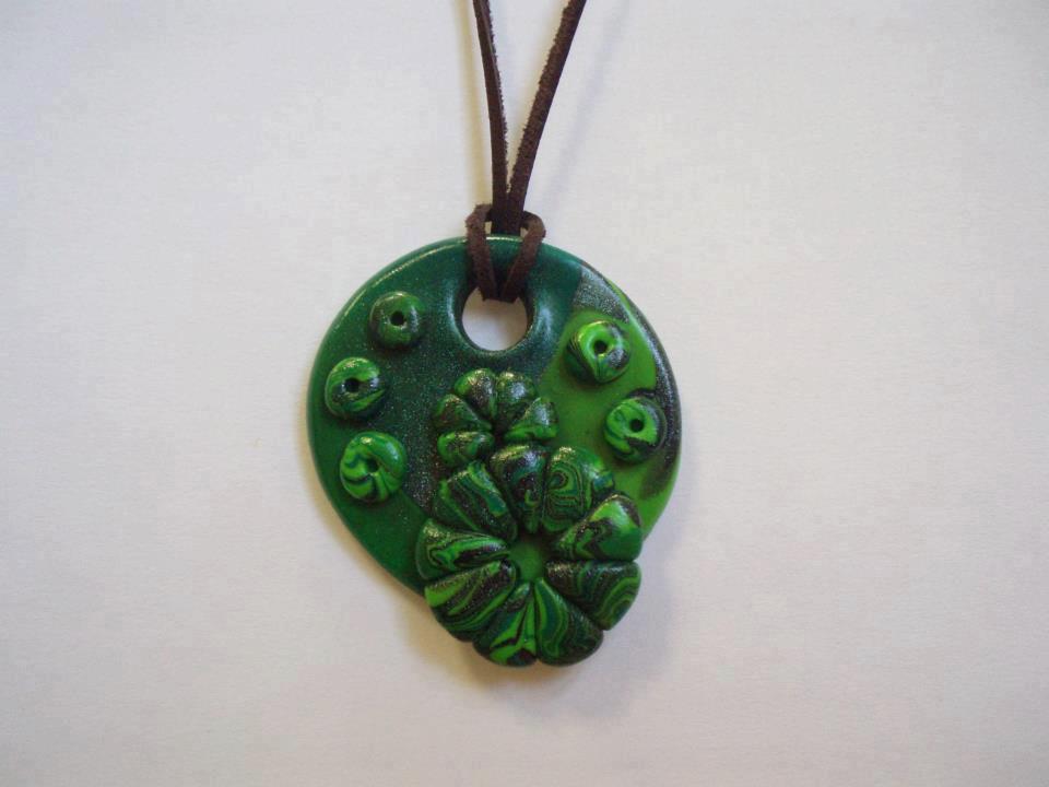 Náhrdelník Zeleň