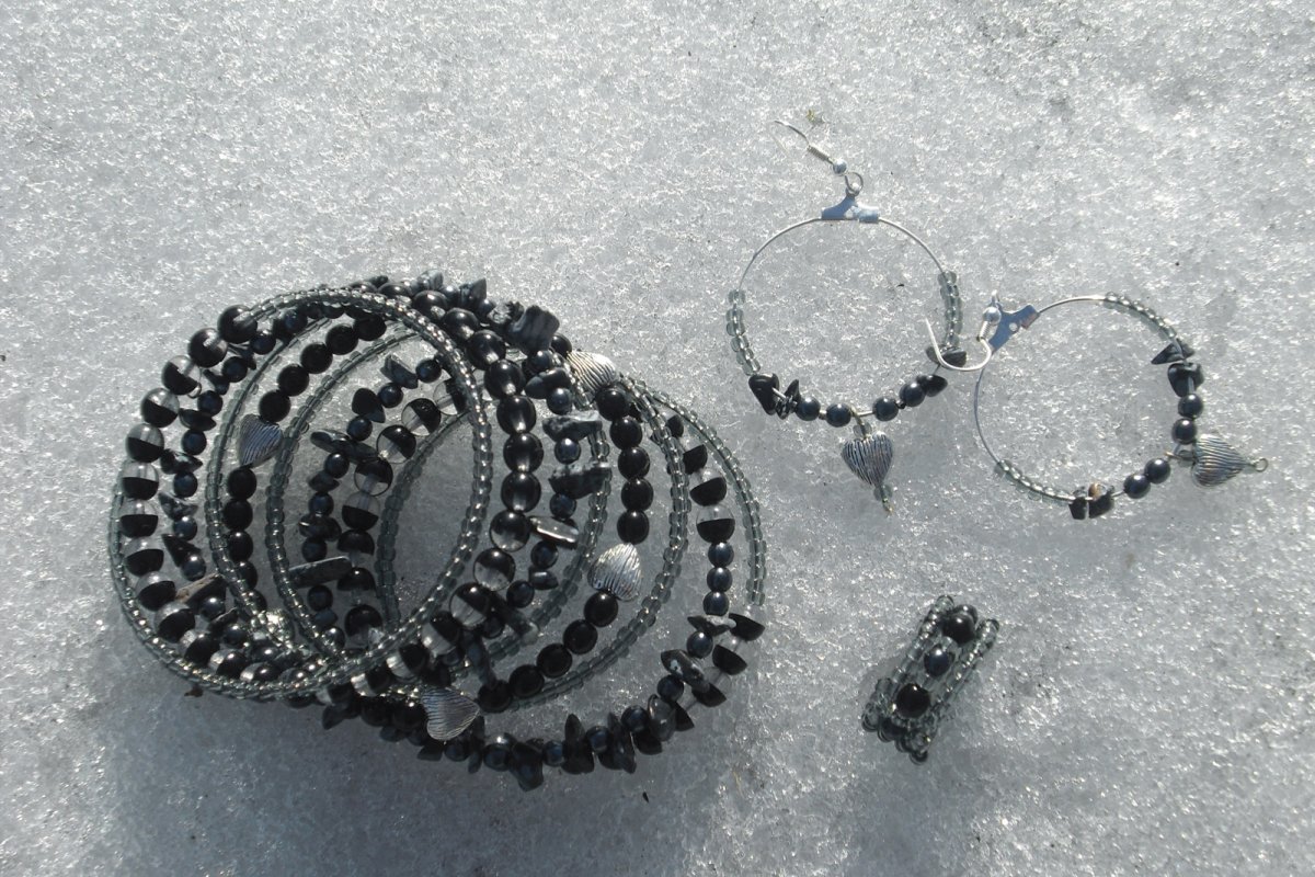 Jiskření na sněhu