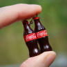 Coca cola náušnice