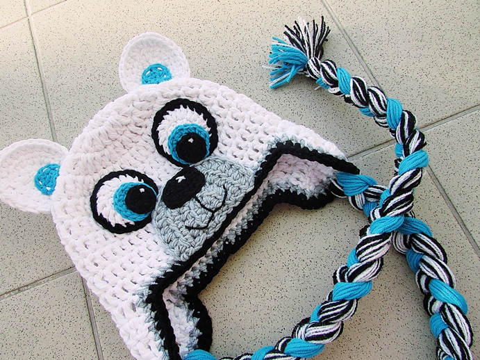 Čepice medvěd lední 