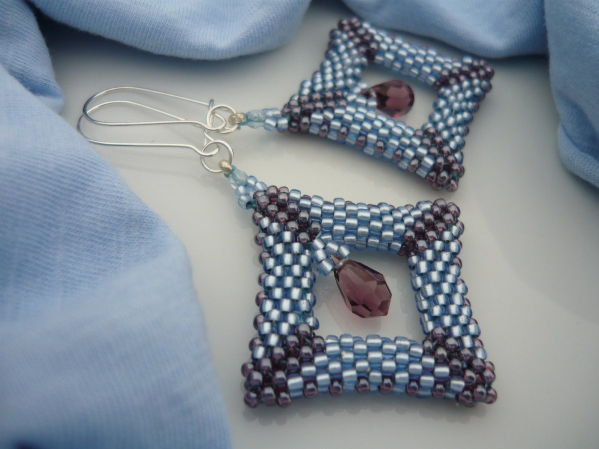 Náušnice Sapphire heaven