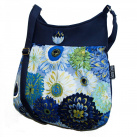 kabelka Iris Modrý květ