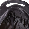 Kožená kabelka POLLY - černá