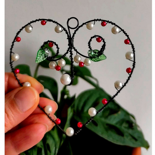 Drátované srdíčko