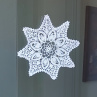 Háčkovaná mandala