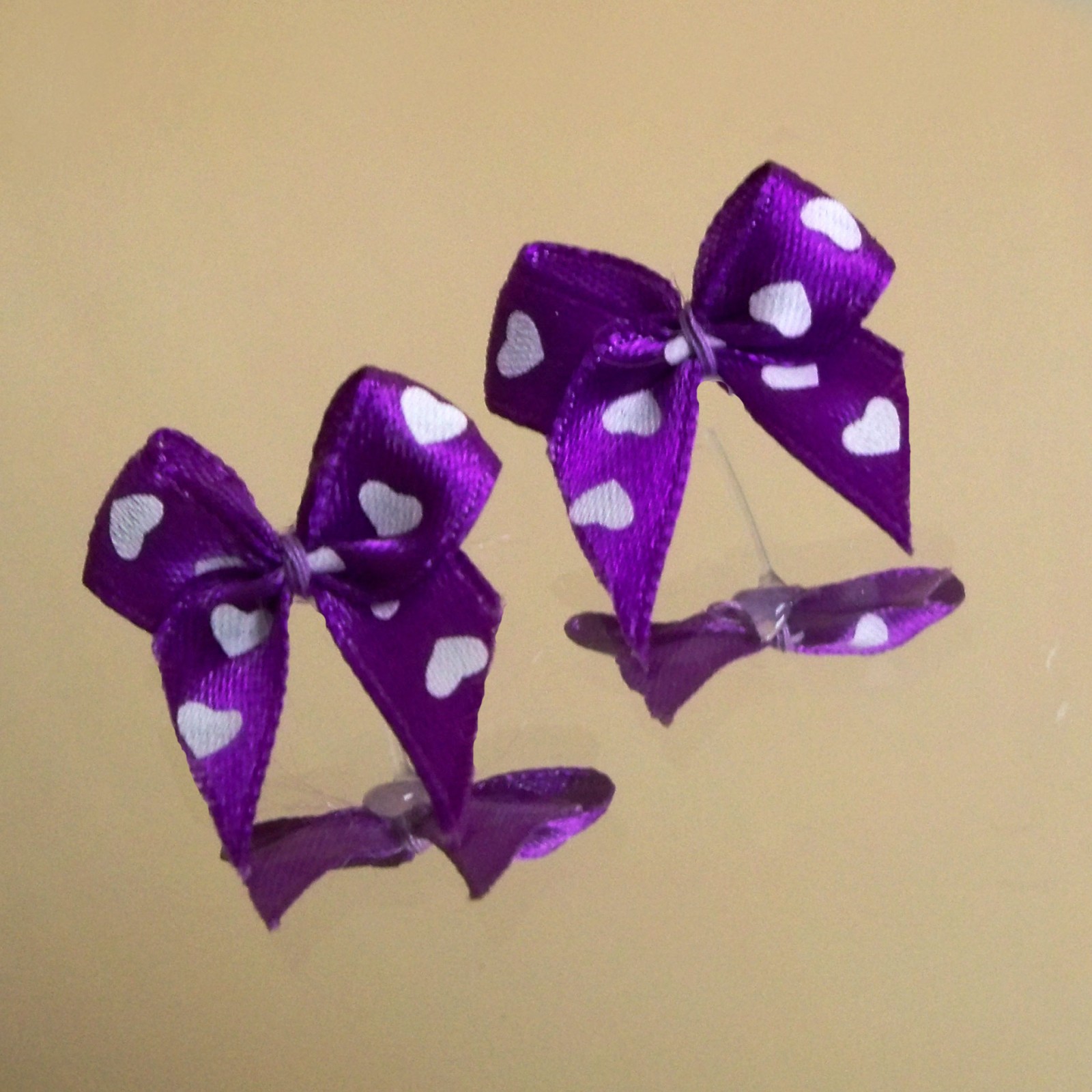 Veselé mašličky - náušnice D7