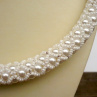 Svatební náhrdelník + náušnice
