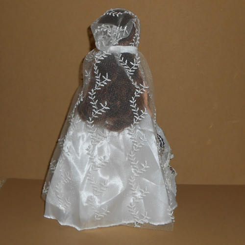 Plášť pro Barbie princeznu - svatební