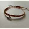 Náramek Shamballa se čtyřlístkem