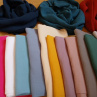 Měkký šitý nákrčník z fáčoviny ( různé barvy)