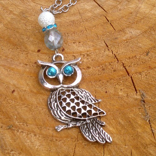 Náhrdelník ,,Tyrkysová sova''