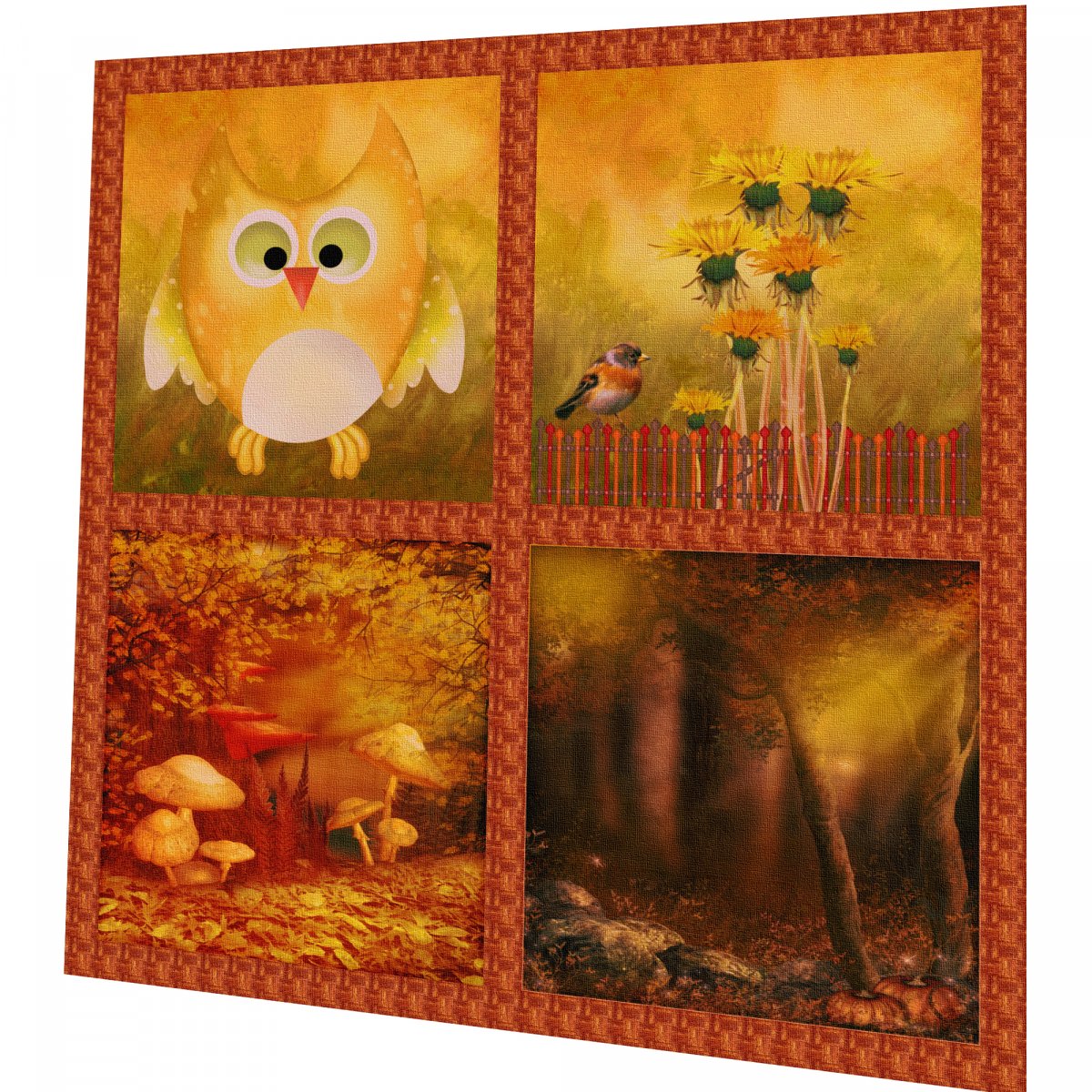 BAVLNĚNÝ PANEL - SADA 22 x 23 cm 2GS5