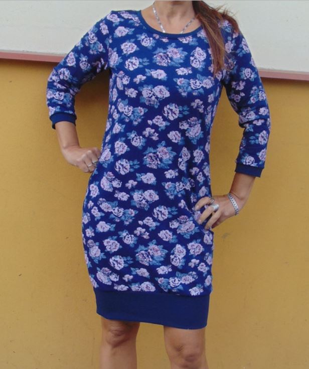 ŠATY RŮŽIČKY S - XXL