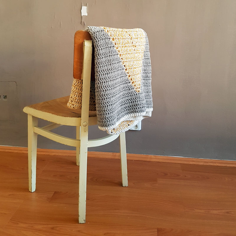 Hora - háčkovaná deka