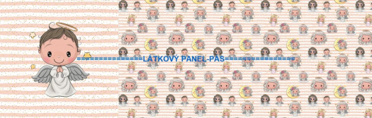 Panel - varianta bavlna,úplet či letní softshell  50x145cm/úplet 157cm, 139cm soft   224-195