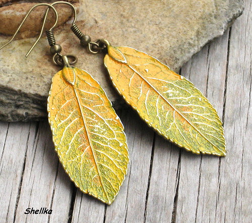 Náušnice ,,LEAFS,,