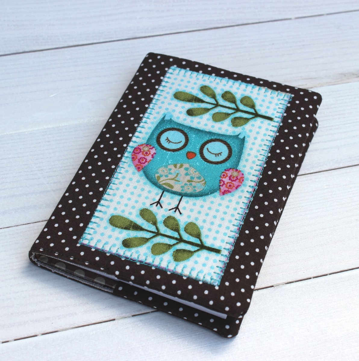 Zápisník v textilním obalu 6