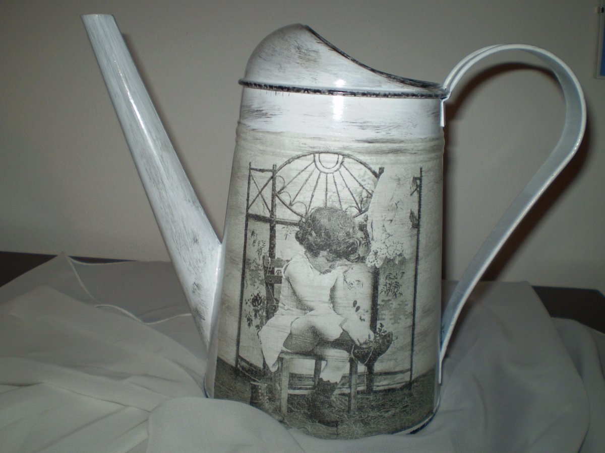 Konvička - Dívka  Vintage