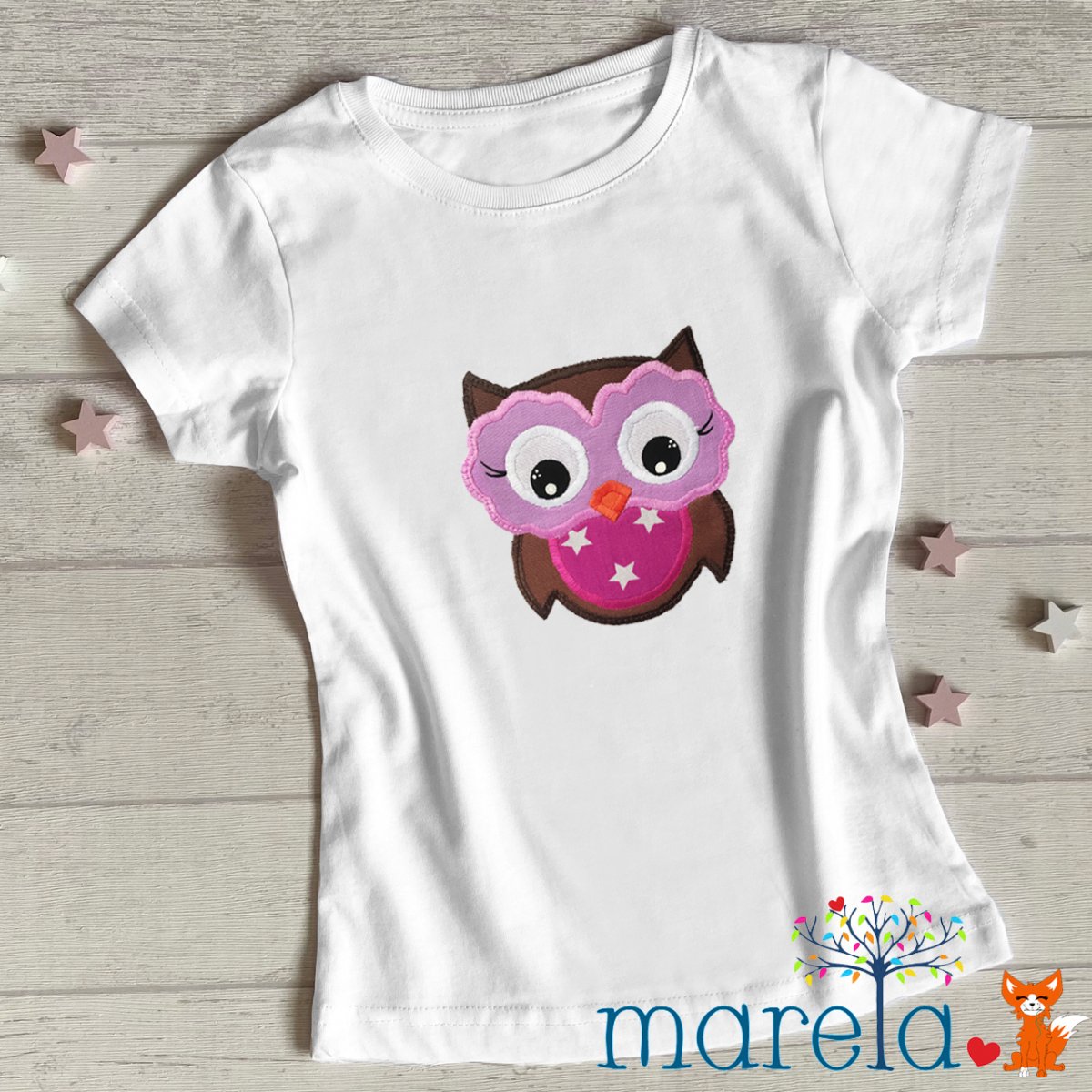 Dívčí tričko se sovičkou