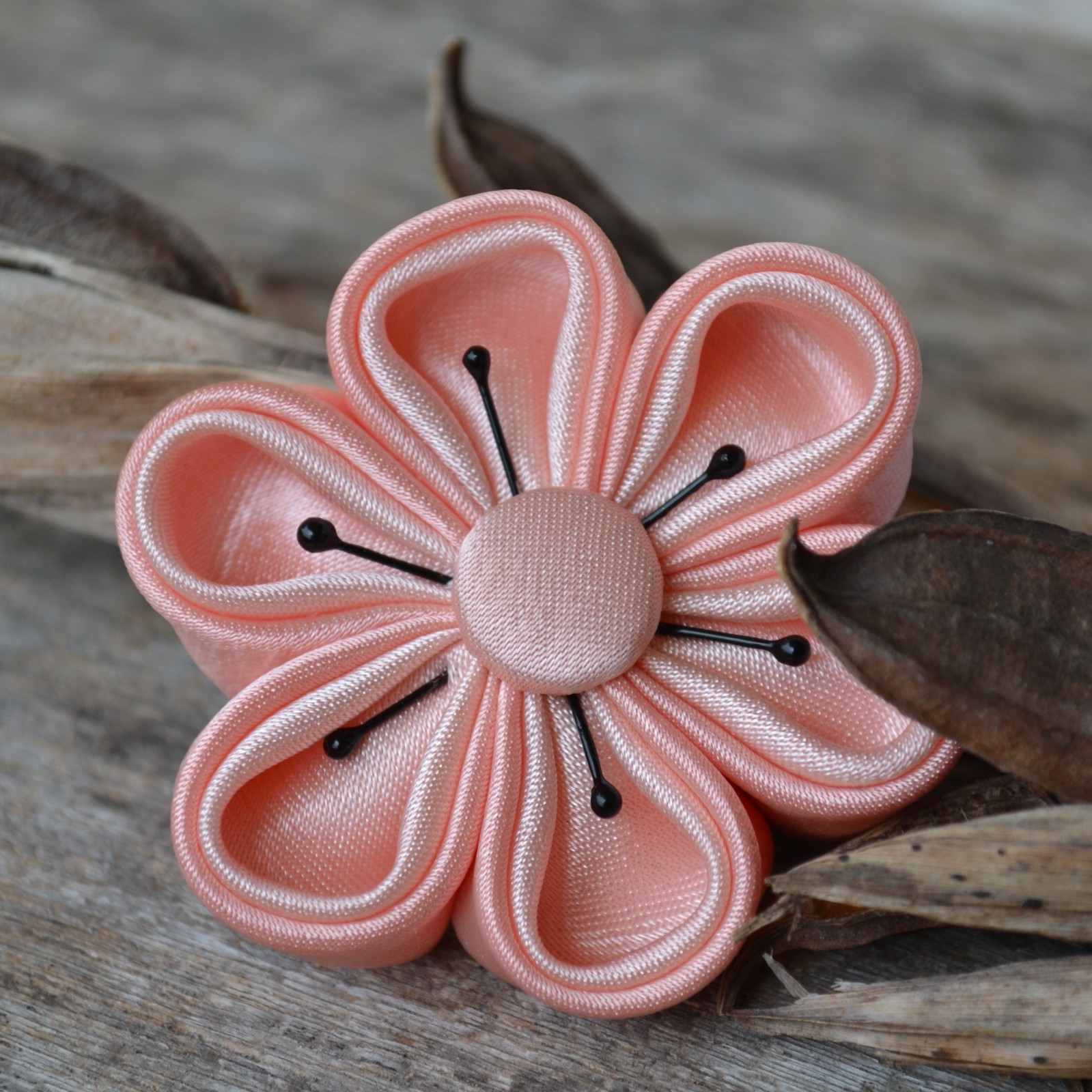 Kanzashi brož - Fumiko