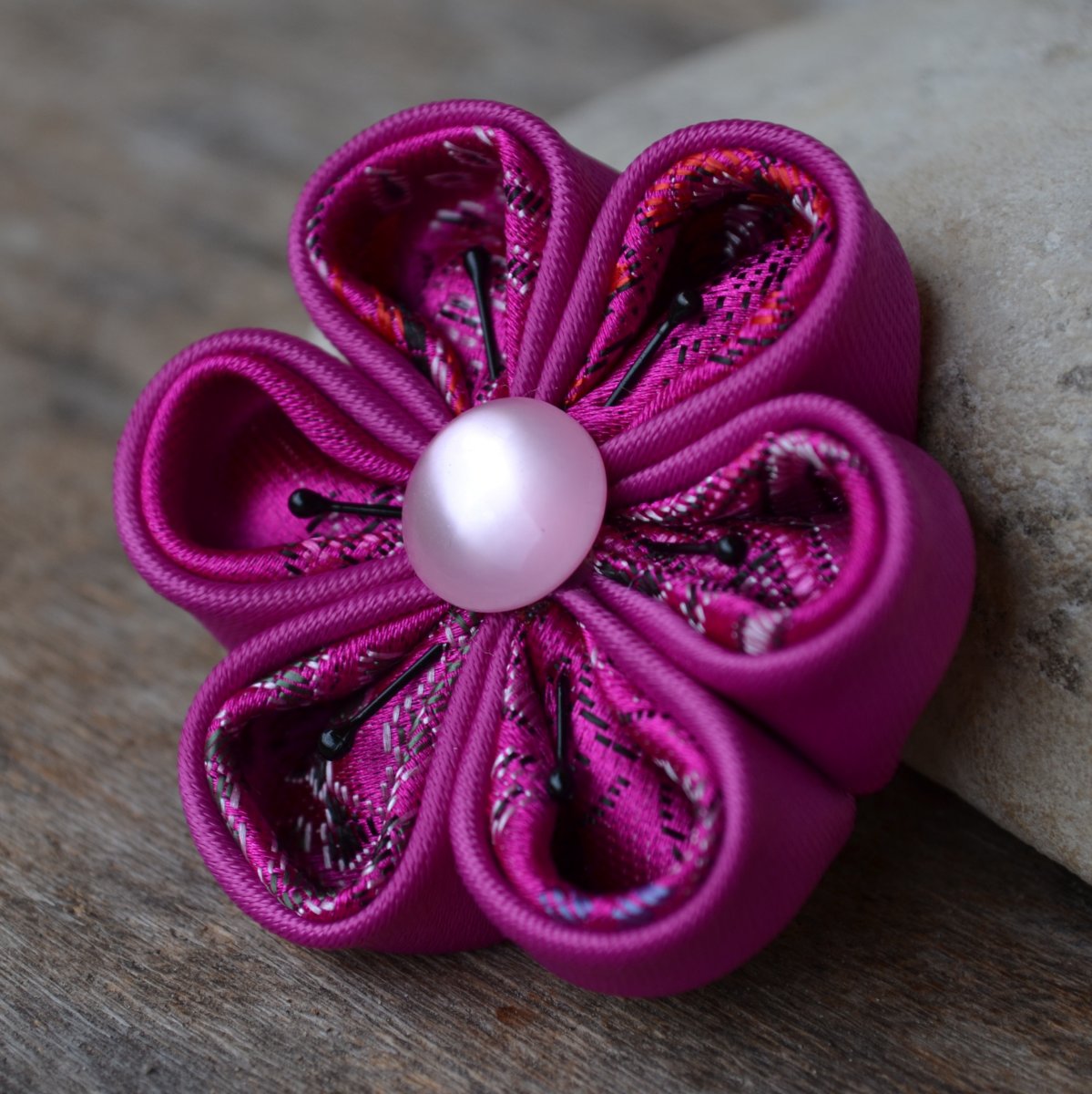 kanzashi květ Hideharu 