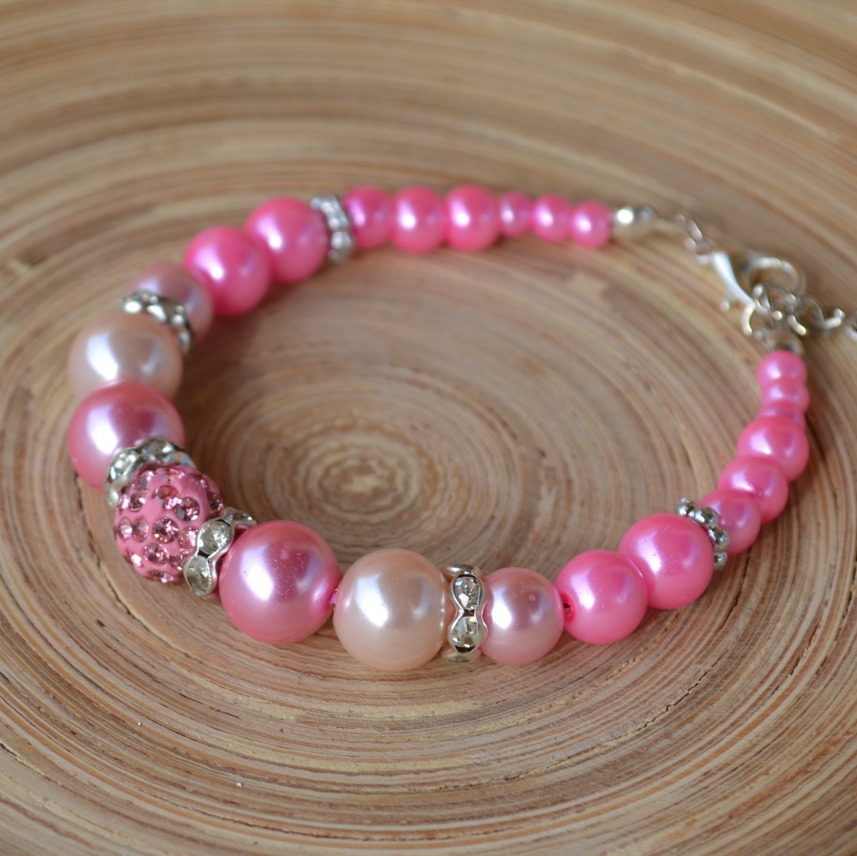 náramek - růžový