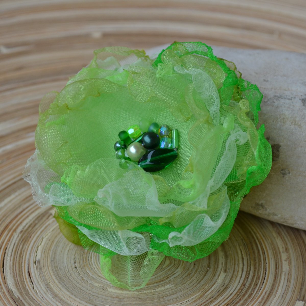 třapatka - odstínová zelená